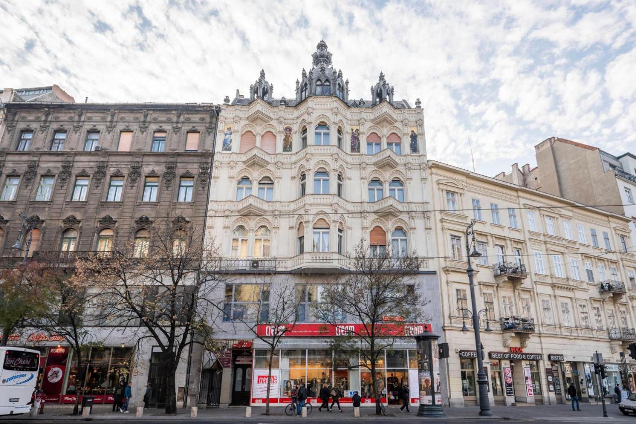 Stunning Spacious Art Nouveau Apart , Grand Piano Apartamento Budapeste Exterior foto